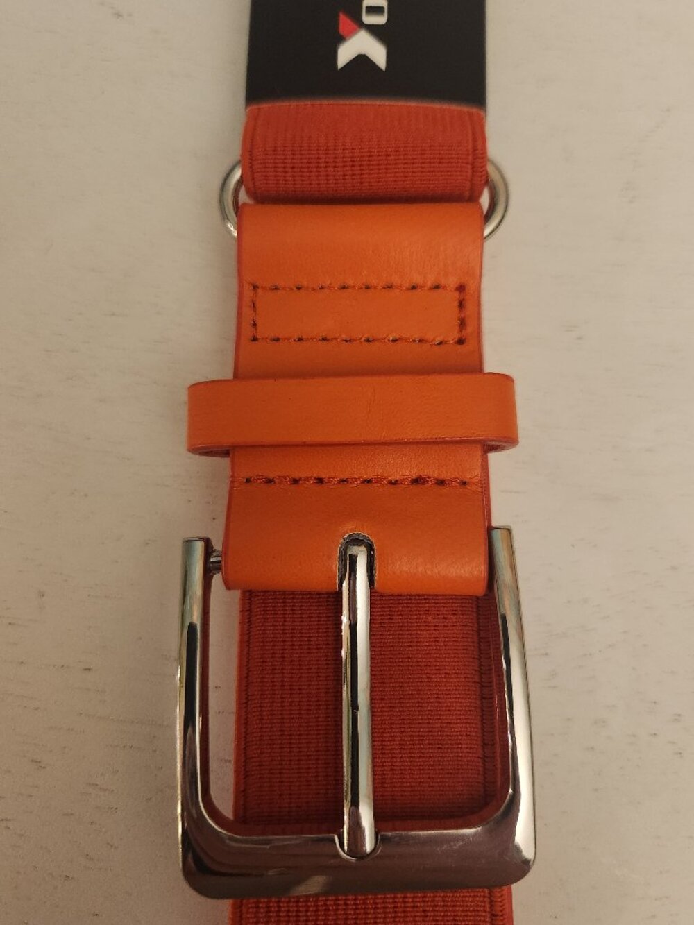 Youper Adult Unisex Stretch Athletic Belt | Baseball/Softball | Orange | OS